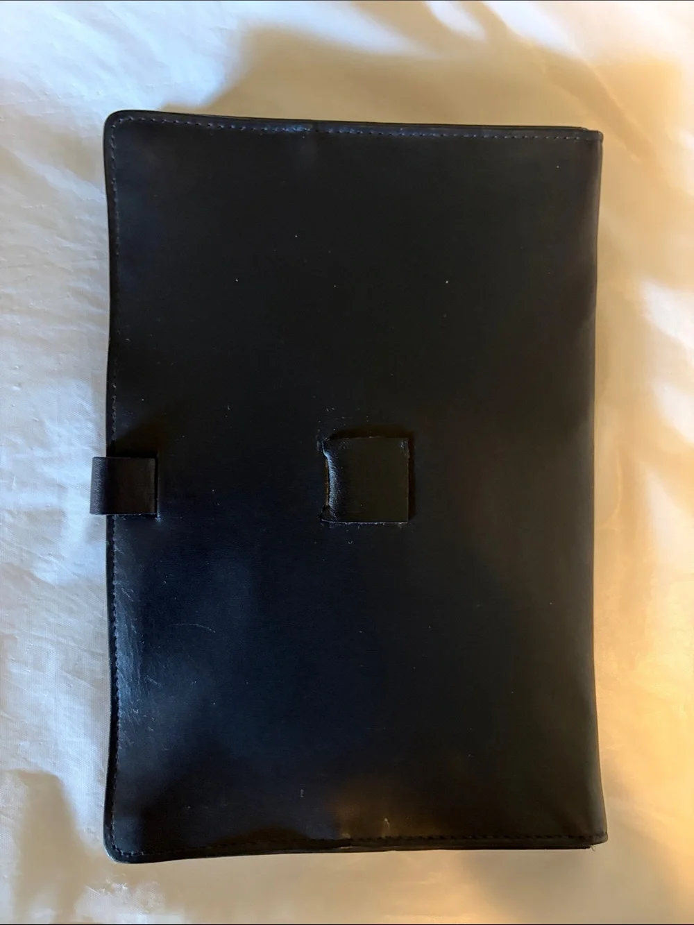 🖤 RARE VINTAGE Michael Graves Leather Folio Organizer